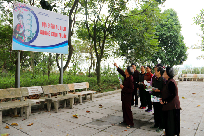 Panô PCTHTL được gắn tại các điểm du lịch trên địa bàn tỉnh Bắc Ninh
